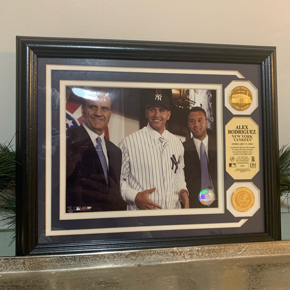 New York Yankees when the Yankees had introduced Alex Rodriguez to the Yankees